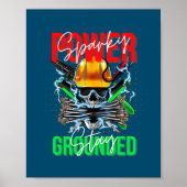 Elektrische elektronica-kabel Lineman Poster (Voorkant)