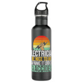 Elektrische elektrotechniek waterfles  (Voorkant)