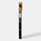 Elektrische energie Abstract met Golden Lightning Case-Mate iPhone Case (Achterkant / Rechts)