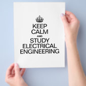 ELEKTRISCHE ENGINEERING VOOR BEREKENING EN STUDIE FLYER (Hand)