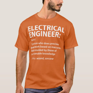 Elektrische engineeringdefinitie t-shirt