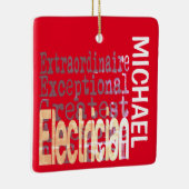 Elektrische Extraordinaire CUSTOM Keramisch Ornament (Rechts)