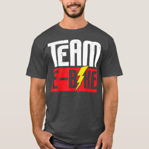 Elektrische fiets E-bike Fietstocht Fietser Wielre T-shirt