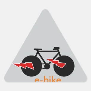 Elektrische fiets e-bike sticker