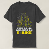 elektrische fiets e fiets t-shirt (Design voorkant)