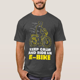 elektrische fiets e fiets t-shirt