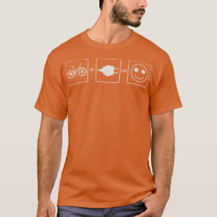 Elektrische fiets fietsen fietser liefhebber entho t-shirt