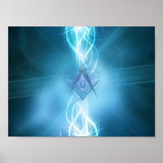 Elektrische freemason poster (Voorkant)