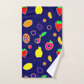 Elektrische Fruit Fiesta Design Bad Handdoek (Handdoek)