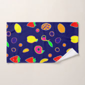 Elektrische Fruit Fiesta Design Bad Handdoek (Handdoek)