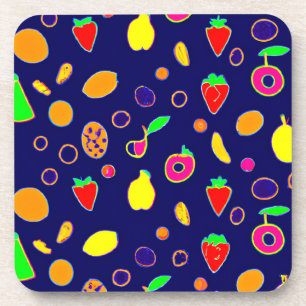 Elektrische Fruit Fiesta Design Bier Onderzetter