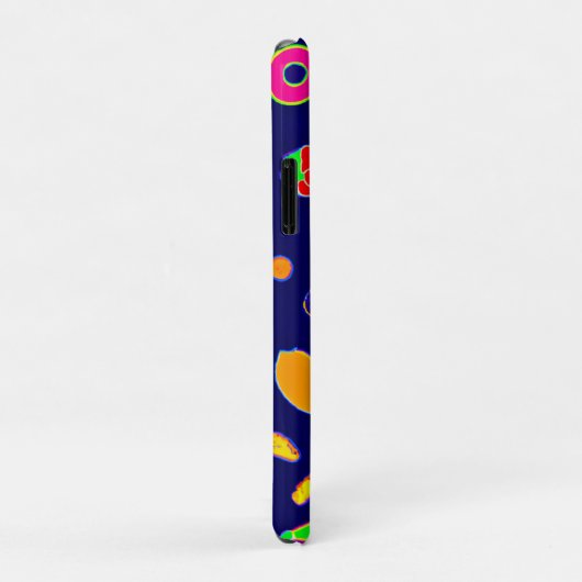 Elektrische Fruit Fiesta Design Case-Mate iPhone Case (Achterkant/rechts)