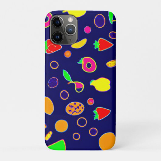 Elektrische Fruit Fiesta Design Case-Mate iPhone Case (Achterkant)