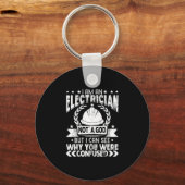 Elektrische Funny Gift Idee voor Elektrische Ingen Sleutelhanger (Voorkant)