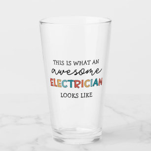 Elektrische Funny Gifts voor elektriciens Glas