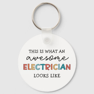 Elektrische Funny Gifts voor elektriciens Sleutelhanger