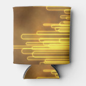 Elektrische gele lussen op een koelbox blikjeskoeler (Voorkant)