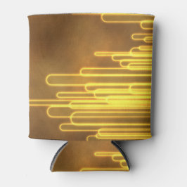 Elektrische gele lussen op een koelbox blikjeskoeler