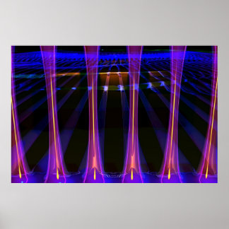 Elektrische gevangenis poster