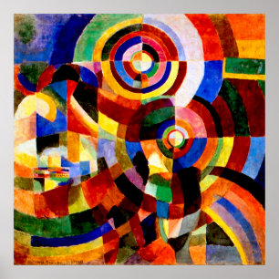 Elektrische gevangenissen van Sonia Delaunay Poster