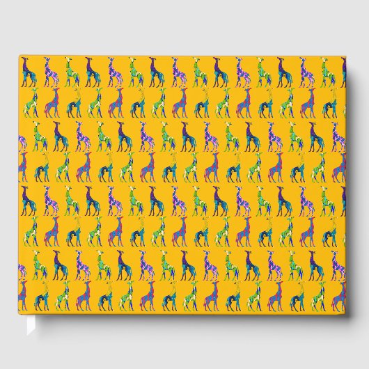 Elektrische Giraffes Gastenboek (Voorkant)