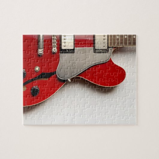 Elektrische gitaar 12 legpuzzel (Horizontaal)