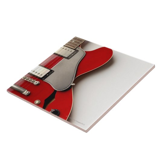 Elektrische gitaar 12 tegeltje (Zijkant)