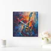 Elektrische Gitaar Art Wall Klok (Huis)