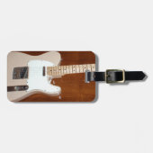 Elektrische gitaar bagagelabel (Voorkant horizontaal)
