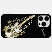 Elektrische gitaar barst van de energie Case-Mate iPhone case (Achterkant (horizontaal))