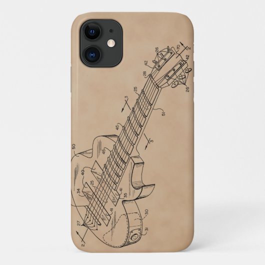 Elektrische gitaar Case-Mate iPhone case (Achterkant)