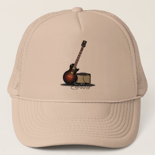 Elektrische gitaar Classic Sunburst Trucker Pet (Voorkant)