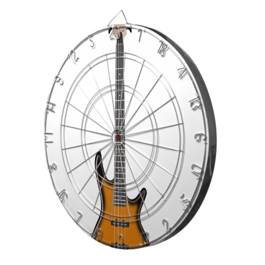 Elektrische gitaar dartbord (Voorkant Rechts)