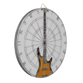 Elektrische gitaar dartbord (Voorkant Links)