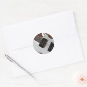 Elektrische gitaar frets en snaren sticker (Envelop)