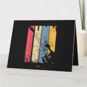  elektrische gitaar funk muziek liefhebber geschen kaart (Achterkant)