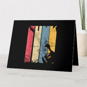 elektrische gitaar funk muziek liefhebber geschen kaart