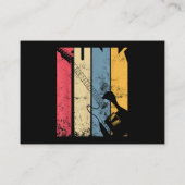  elektrische gitaar funk muziek liefhebber geschen visitekaartje (Achterkant)