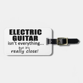 Elektrische gitaar is niet alles bagagelabel
