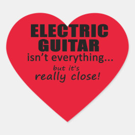 Elektrische gitaar is niet alles Sticker