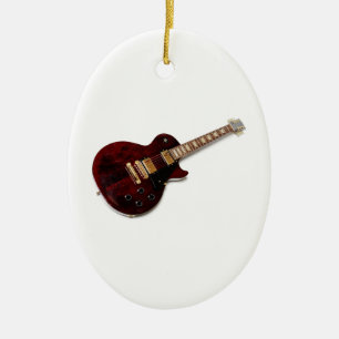  elektrische gitaar keramisch ornament