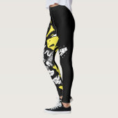 Elektrische gitaar met kool-kattenspel leggings (Links)