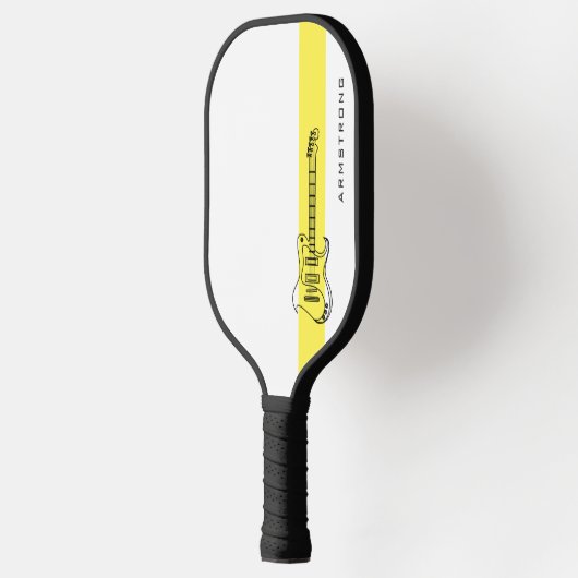 elektrische gitaar Moderne Minimale Naam Pickleball Paddle (Links)