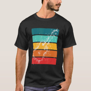 Elektrische Gitaar Muziekgemaakte Gitarist Speler T-shirt