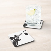 Elektrische gitaar onderzetter (Rechterzijde)