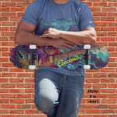 Elektrische gitaar persoonlijk skateboard