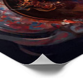 Elektrische gitaar poster (Hoek)