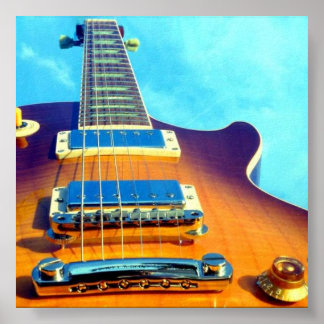elektrische gitaar poster