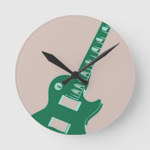 Elektrische gitaar ronde klok