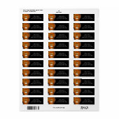 Elektrische gitaar snaren muzikaal etiket (Full Sheet)